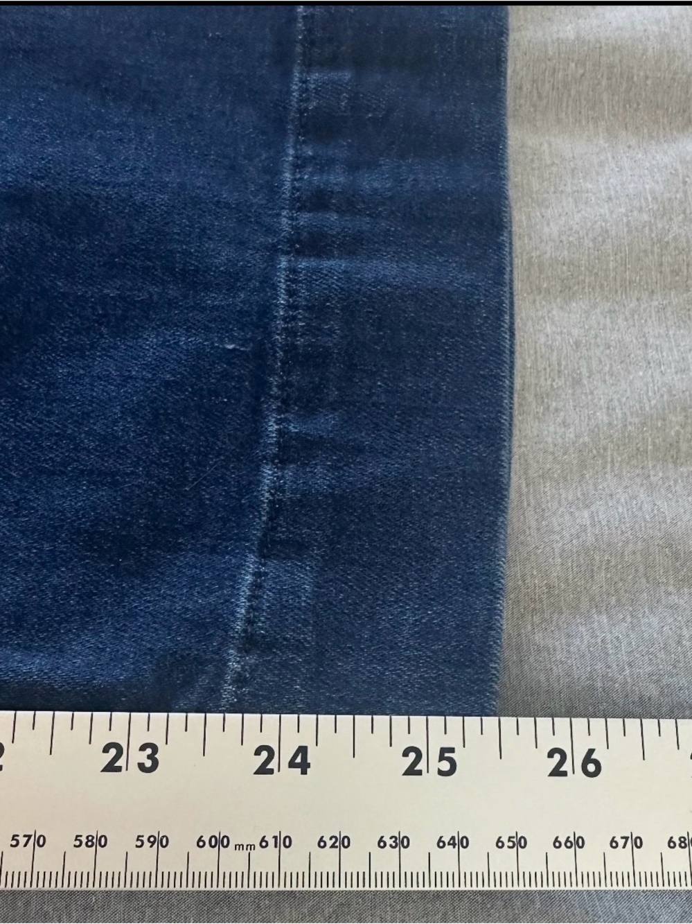Anthropologie Maeve Women’s Colette Knit High-Rise Wide-Leg Cropped Jeans Sz 27 - Picture 9 of 10